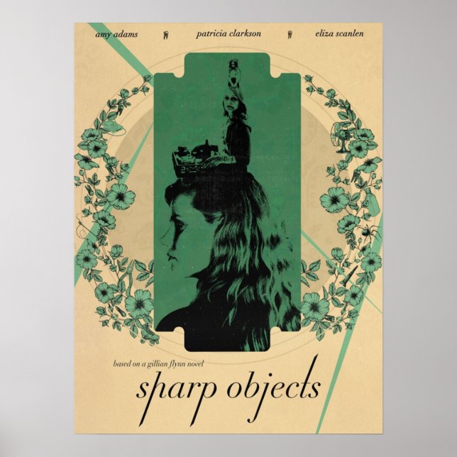 Póster Objetos Sharp (Frente)