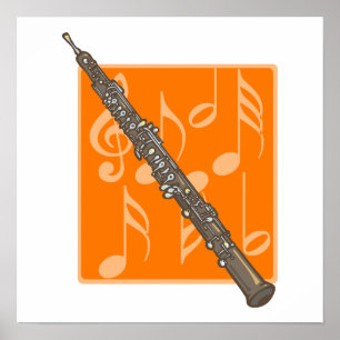 Póster Oboe