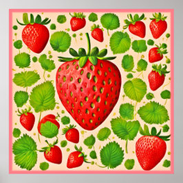 Póster Obra artística de Strawberry Dadaist
