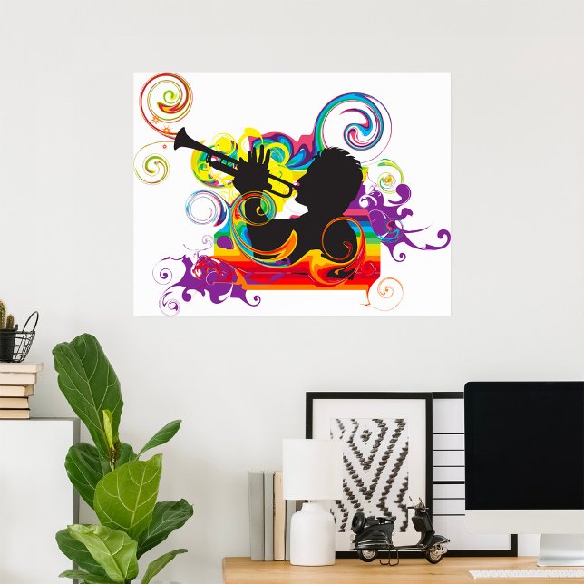 Póster Obra artística del jugador de Trump (Subido por el creador)