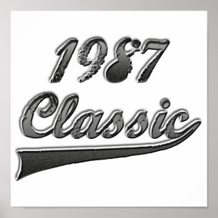 Póster Obra clásica 1987