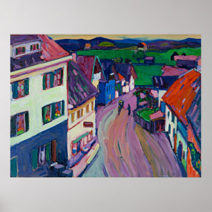 Póster Obra de Kandinsky, Murnau,