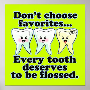 Póster Obra divertida de Dentist Office