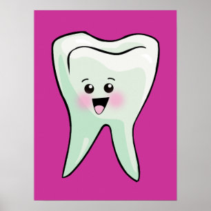 Póster Obra higiénica dental