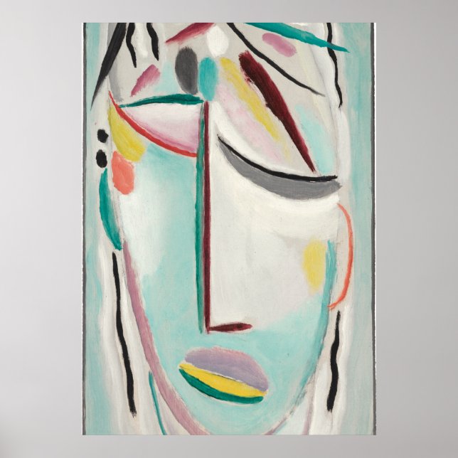 Póster Obra maestra "Cara del salvador" Circa 1919/Poster (Frente)