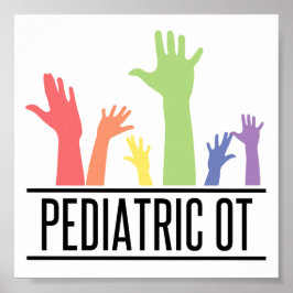 Póster Obras pediátricas Ocupacionales Terapéuticas