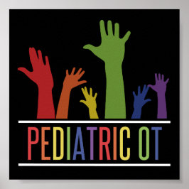 Póster Obras pediátricas Ocupacionales Terapéuticas