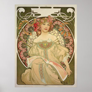 Póster Obraz 1897 de Alfons Mucha -