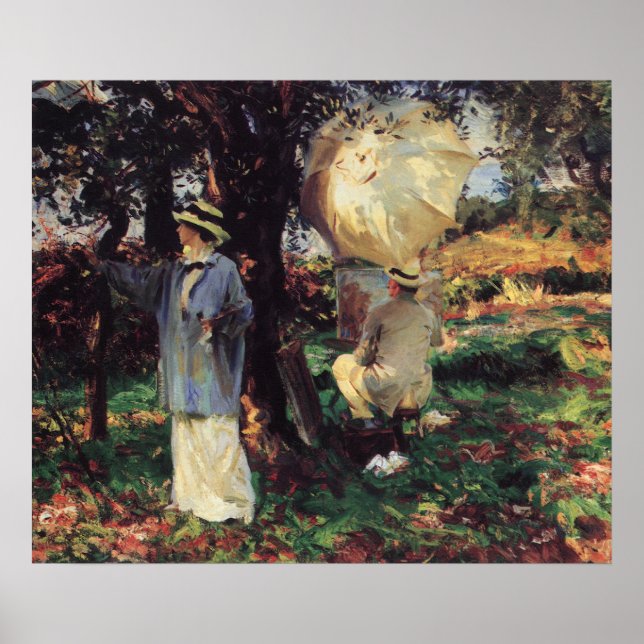 Póster Obsequios de John Singer Sargent (Frente)