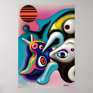 Póster Observación de aves