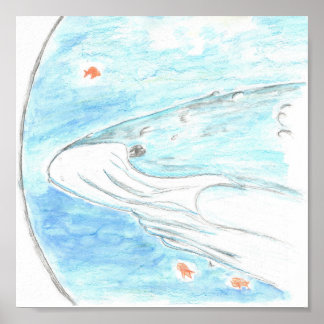 Póster Observación de ballenas