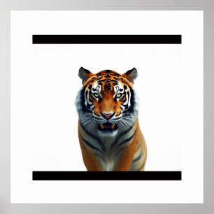 Póster Observación de tigres
