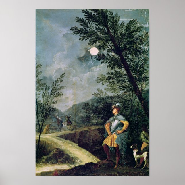 Póster Observaciones astronómicas (Frente)