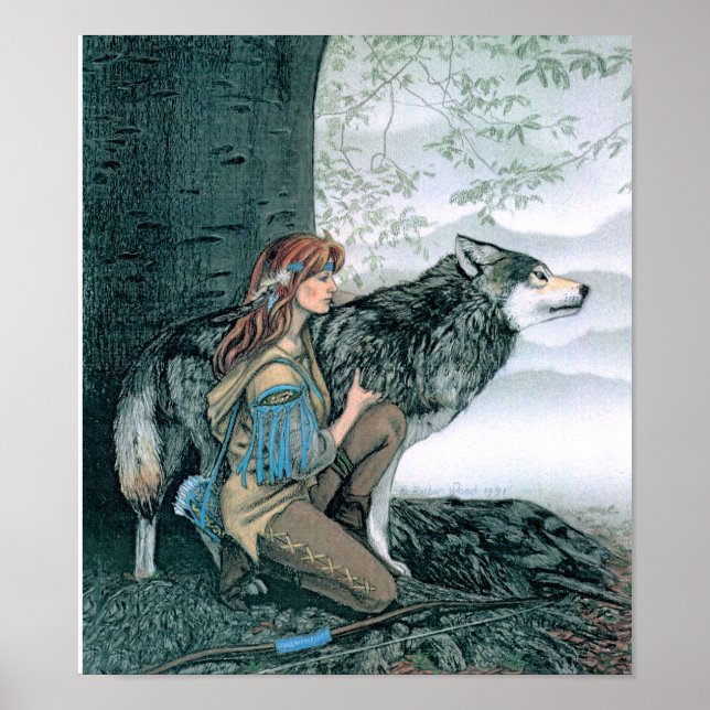 Póster Observador bajo la playa (Frente)