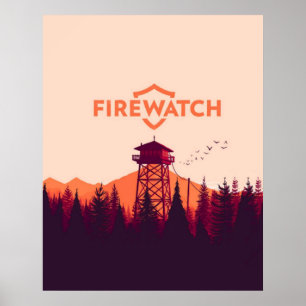 Póster Observador de Firewatch