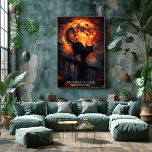Póster Observador de las Brujas de Halloween