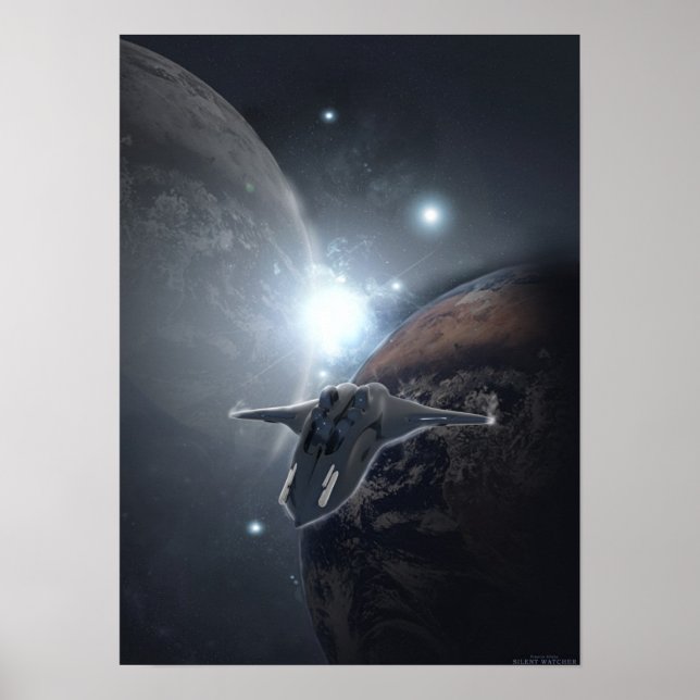 Póster Observador silencioso (Frente)