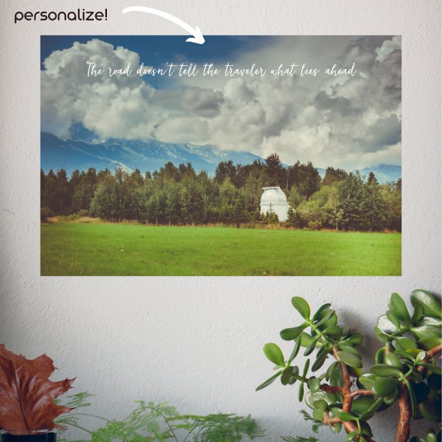 Póster Observatorio de montaña (Subido por el creador)