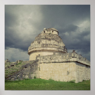 Póster Observatorio maya del EL Caracol