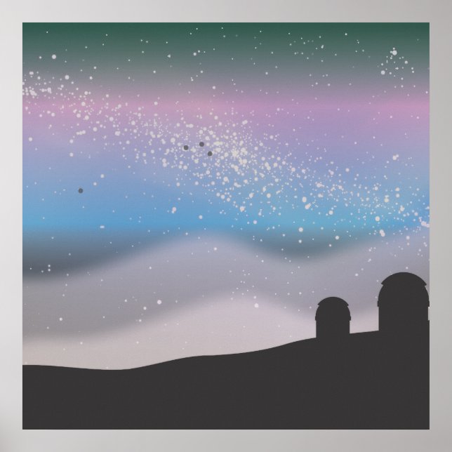 Póster Observing the Stars (Frente)