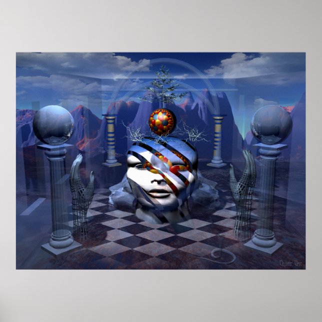 Póster Obsesión no autorizada (Frente)