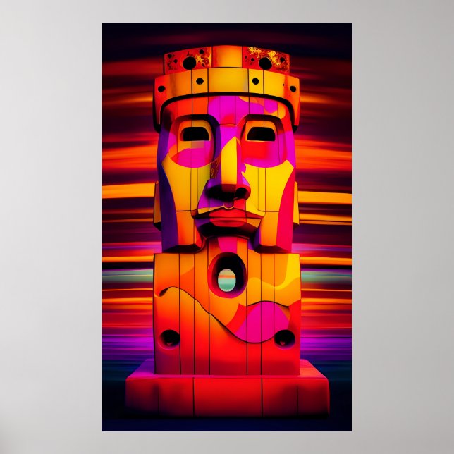 Póster Obtén la vista de Dios - Ken Gage Art (Frente)