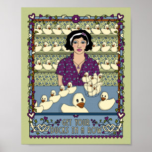 Póster Obtén Tus Patos En Un Poster Row_A_8x10