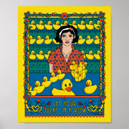 Póster Obtén Tus Patos En Un Poster Row_B_8x10