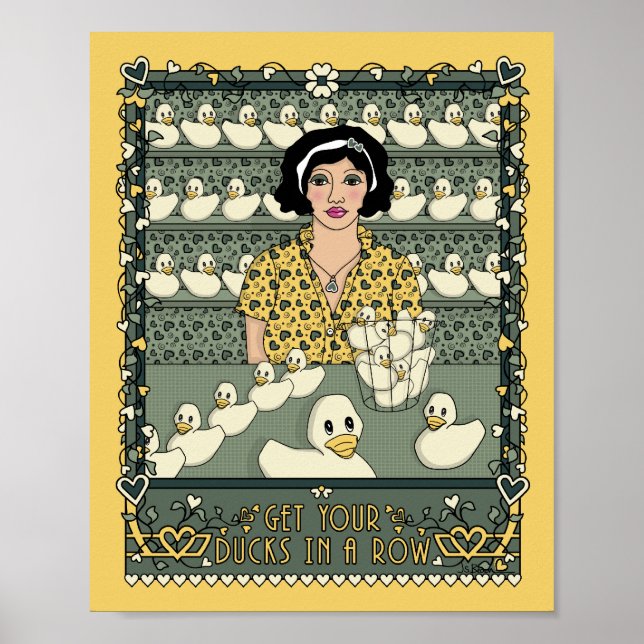Póster Obtén Tus Patos En Un Poster Row_C_8x10 (Frente)
