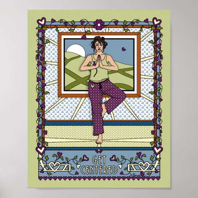 Póster Obtener Poster Centered_A_8x10 (Frente)