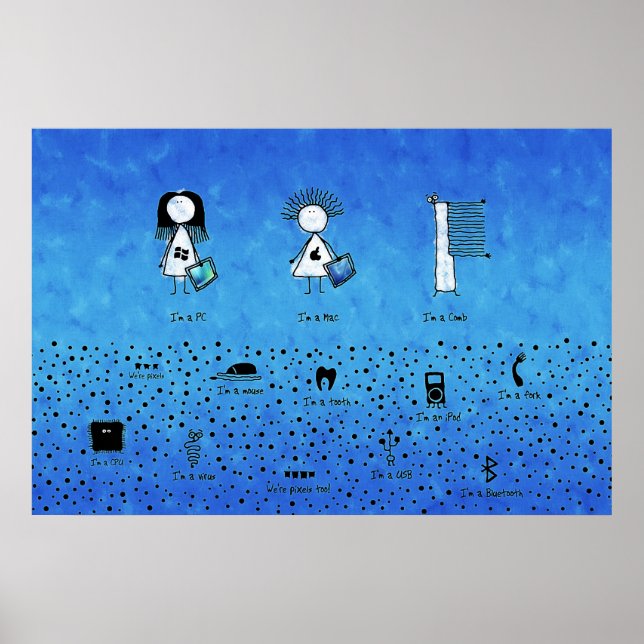 Póster Obtener un Mac (Frente)