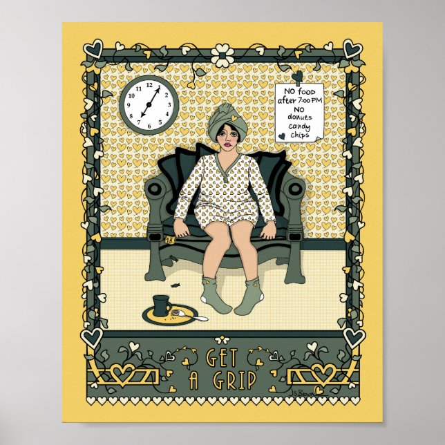 Póster Obtener un Poster Grip_C_8x10 (Frente)