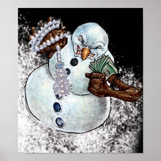 Póster Obtengo dinero (Frente)