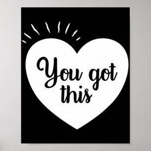 Póster Obtuve esto - Profesor Motivador