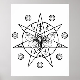 Póster Occult Secrets Black Sigil