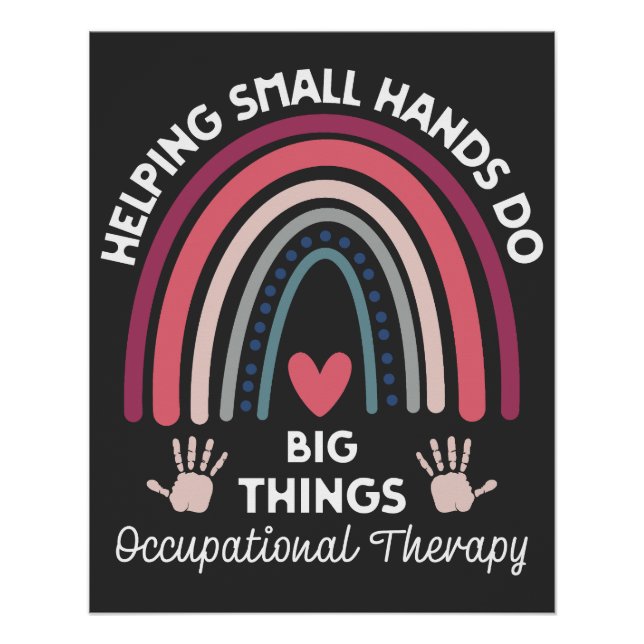 Póster Occupational Therapist (Anverso)