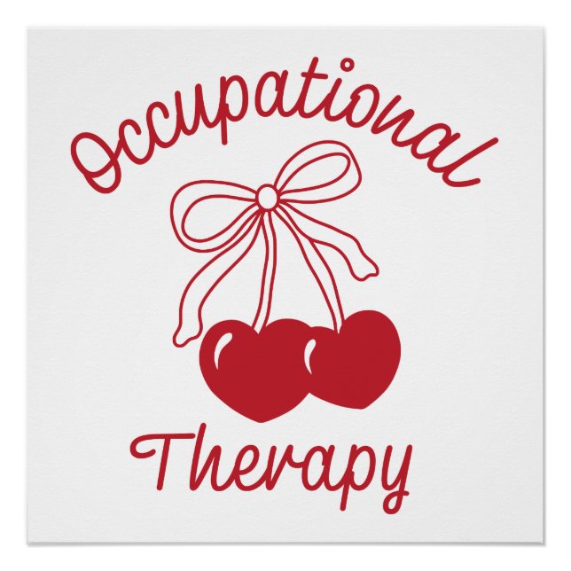 Póster Occupational Therapy COTA Therapist (Anverso)