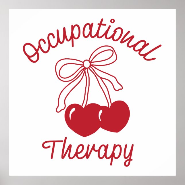 Póster Occupational Therapy COTA Therapist (Frente)