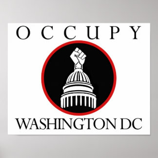 Póster Occupy Washington DC