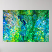 Ocean Crystals 2 poster 36x24