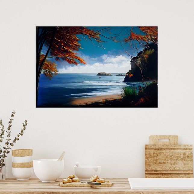 Póster Ocean Dawn (Cocina)