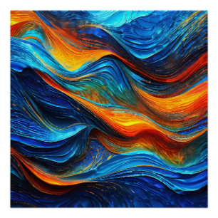 Póster Ocean Lava "Piroquático"