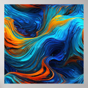 Póster Ocean Lava "Tempestial"