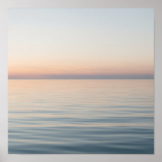 Póster Ocean Serenity at Sunset
