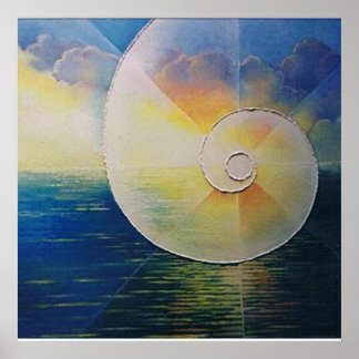 Póster Ocean Sunrise