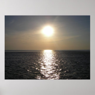 Póster Ocean Sunset 2