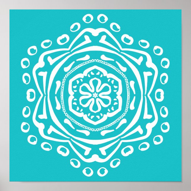 Póster Oceana Mandala (Frente)