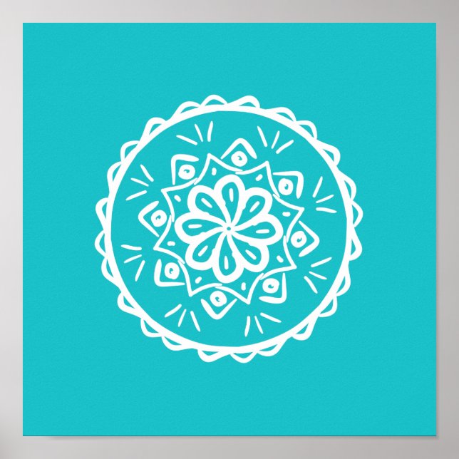 Póster Oceana Mandala (Frente)