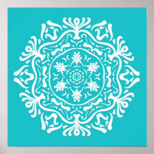 Póster Oceana Mandala