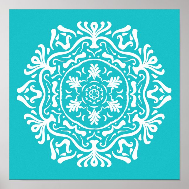 Póster Oceana Mandala (Frente)